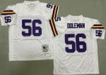 Minnesota Vikings #56 Chris Doleman White Throwback Jersey