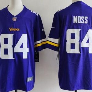 Minnesota Vikings #84 Randy Moss Limited Purple Vapor Jersey