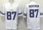 Minnesota Vikings #87 TJ Hockenson Limited White Alternate FUSE Vapor Jersey