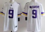 Minnesota Vikings #9 JJ McCarthy Limited White Vapor Jersey