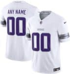Minnesota Vikings Customized Limited White Alternate FUSE Vapor Jersey