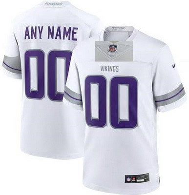 Minnesota Vikings Customized Limited White Alternate Vapor Jersey