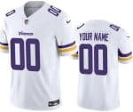 Minnesota Vikings Customized Limited White FUSE Vapor Jersey