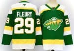 Minnesota Wild #29 Marc Andre Fleury Green Alternate Authentic Jersey