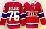 Montreal Canadiens #76 Zack Bolduc Red Authentic Jersey
