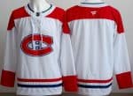 Montreal Canadiens Blank White Authentic Jersey