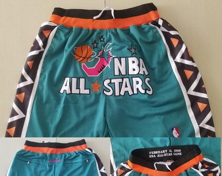 NBA Green 1996 All Star Just Don Shorts