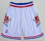 NBA White 1992 All Star Swingman Shorts