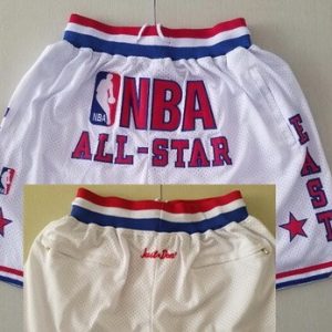 NBA White 2003 All Star Just Don Shorts