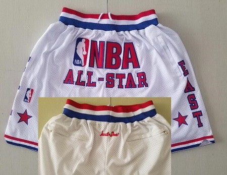 NBA White 2003 All Star Just Don Shorts