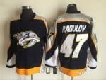 Nashville Predators #47 Alexander Radulov Black Throwback Jersey
