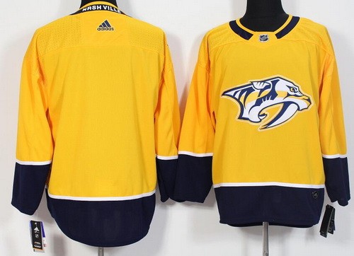 Nashville Predators Blank Yellow Jersey