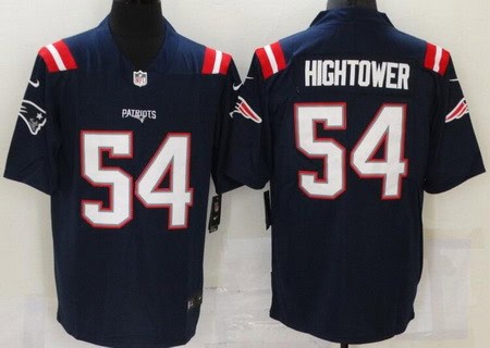 New England Patriots #54 Dont'a Hightower Limited Navy Vapor Jersey