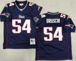 New England Patriots #54 Tedy Bruschi Navy 1996 Throwback Jersey
