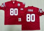 New England Patriots #80 Irving Fryar Red 1984 Throwback Jersey