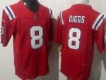 New England Patriots #8 Stefon Diggs Limited Red FUSE Vapor Jersey