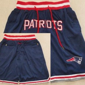New England Patriots Navy Just Don Shorts
