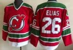 New Jersey Devils #26 Patrik Elias Red Green Throwback Jersey