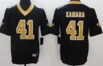 New Orleans Saints #41 Alvin Kamara Limited Black Vapor Untouchable Jersey