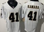 New Orleans Saints #41 Alvin Kamara Limited White FUSE Vapor Jersey