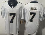 New Orleans Saints #7 Taysom Hill Limited White FUSE Vapor Jersey