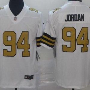 New Orleans Saints #94 Cameron Jordan Limited White Rush Color Jersey