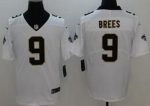 New Orleans Saints #9 Drew Brees Limited White Vapor Jersey