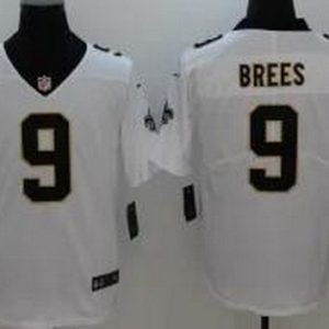 New Orleans Saints #9 Drew Brees Limited White Vapor Jersey