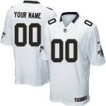 New Orleans Saints Customized Game White Jersey