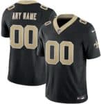 New Orleans Saints Customized Limited Black FUSE Vapor Jersey