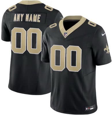 New Orleans Saints Customized Limited Black FUSE Vapor Jersey