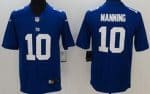 New York Giants #10 Eli Manning Limited Blue Vapor Jersey