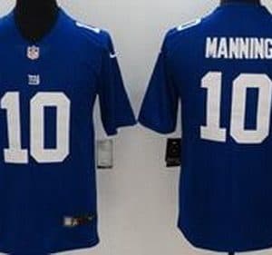New York Giants #10 Eli Manning Limited Blue Vapor Jersey