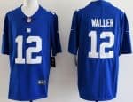 New York Giants #12 Darren Waller Limited Blue Vapor Jersey