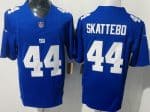New York Giants #44 Cam Skattebo Limited Blue FUSE Vapor Jersey