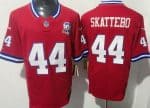 New York Giants #44 Cam Skattebo Limited Red Throwback 100 Seasons FUSE Vapor Jersey