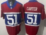 New York Giants #51 Abdul Carter Limited Red Alternate FUSE Vapor Jersey