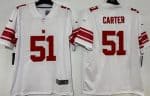 New York Giants #51 Abdul Carter Limited White Vapor Jersey