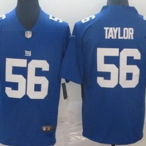 New York Giants #56 Lawrence Taylor Limited Blue Vapor Jersey