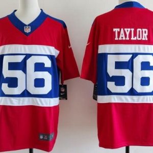 New York Giants #56 Lawrence Taylor Limited Red Alternate Vapor Jersey