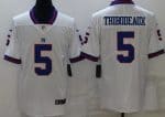 New York Giants #5 Kayvon Thibodeaux Limited White Rush Color Jersey