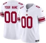 New York Giants Customized Limited White FUSE Vapor Jersey