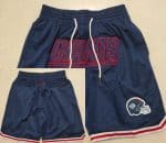 New York Giants Navy Just Don Shorts