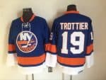 New York Islanders #19 Bryan Trottier Blue Retro Jersey