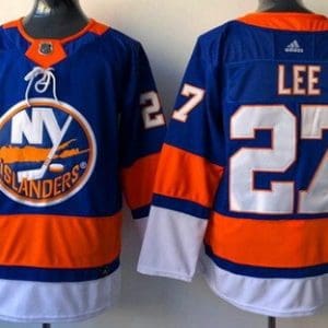 New York Islanders #27 Anders Lee Blue Jersey