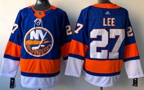 New York Islanders #27 Anders Lee Blue Jersey