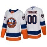 New York Islanders Customized White Authentic Jersey
