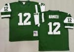 New York Jets #12 Joe Namath Green 1968 Throwback Jersey