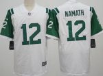 New York Jets #12 Joe Namath Limited White Classic Vapor Jersey