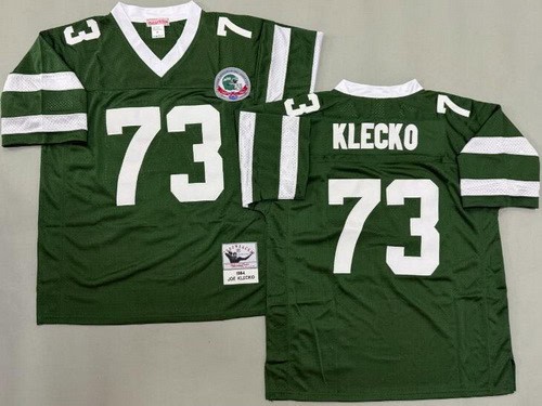 New York Jets #73 Joe Klecko Green 1984 Throwback Jersey